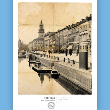 Affisch – Norra Hamngatan 1905