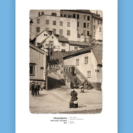 Affisch – Jutas backe 1889