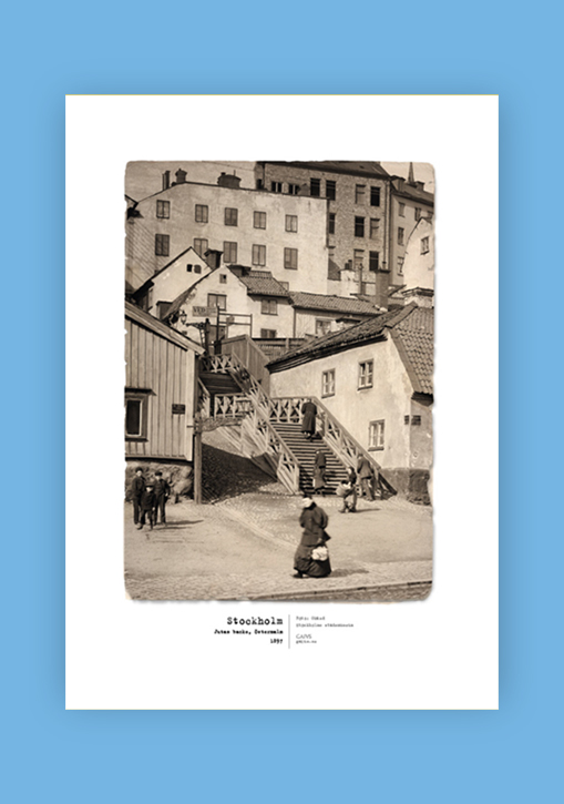 Affisch – Jutas backe 1889