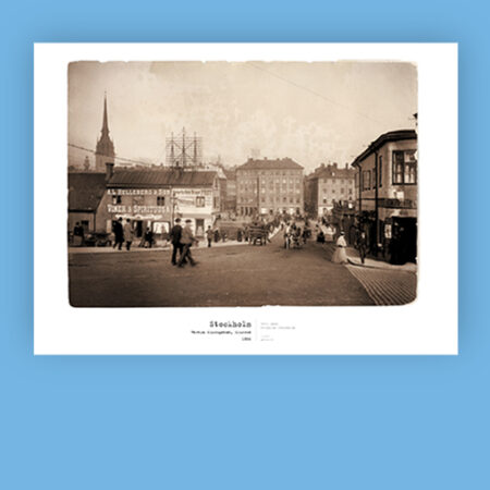 Affisch – Slussen 1890