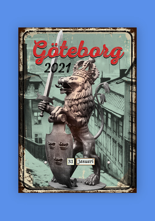Årshjulskalender 2021 <br> Masthugget mot hamnen