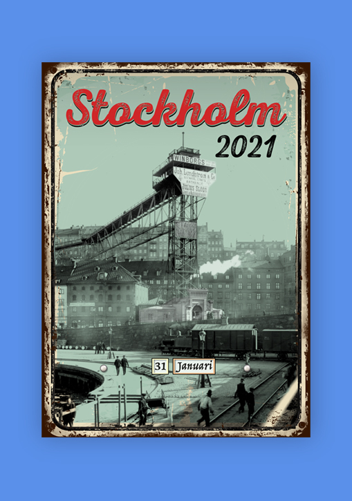 Årshjulskalender 2021 <br> Katarinahissen