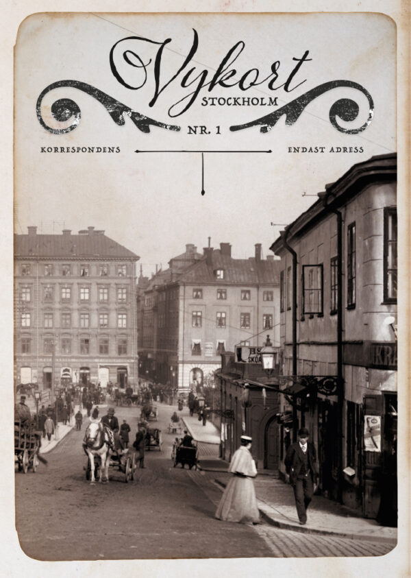 Vykortsbok – Stockholm