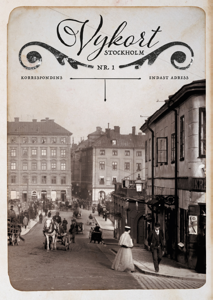 Vykortsbok – Stockholm