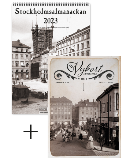 Erbjudande – Stockholmsalmanackan 2023 + Vykortsbok